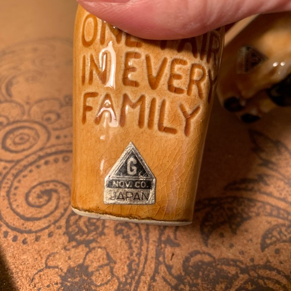 Vintage Pair Donkey Salt and Pepper Shakers (B21) - Picture 3 of 7